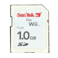 Sandisk 1Гб Карта Пам'яті Оригінал | Wii | Wii U