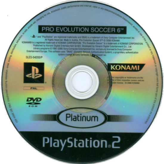 Pro Evolution Soccer 6 (Тільки Диск) | Ps2 - happypeople games