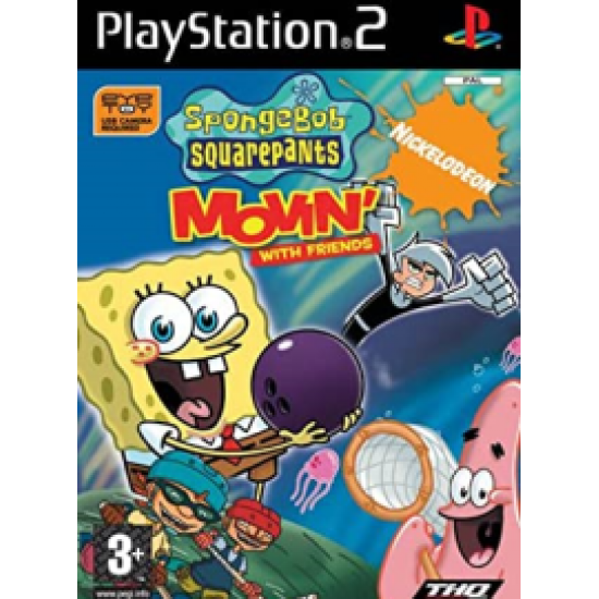 Spongebob Squarepants Movin With Friends | PS2 - happypeople.com.ua