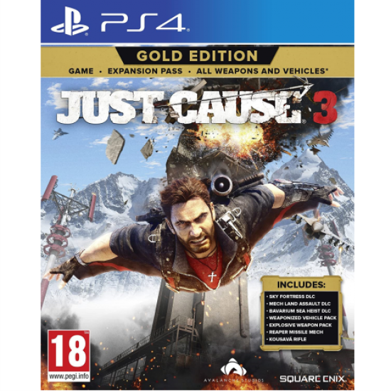 Just Cause 3 Gold Edition | Ps4 - happypeople games