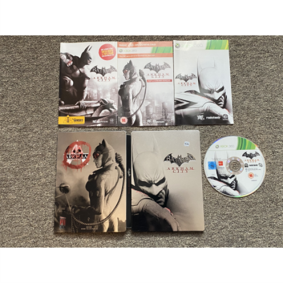 Batman Arkham City Стілбук #336 | Xbox 360 - happypeople games