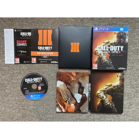 Call Of Duty Black Ops 3 Hardened Edition Стілбук #315 | Ps4 - happypeople games