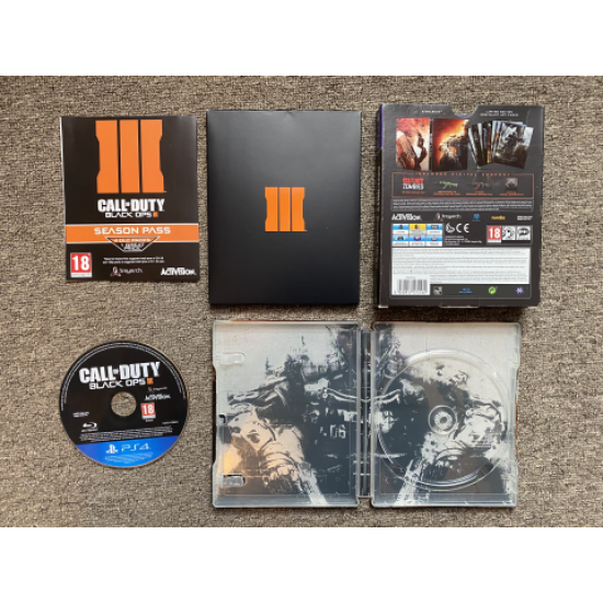 Call Of Duty Black Ops 3 Hardened Edition Стілбук #315 | Ps4 - happypeople games