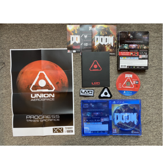 Doom UAC Pack Стілбук #325 | Ps4 - happypeople games