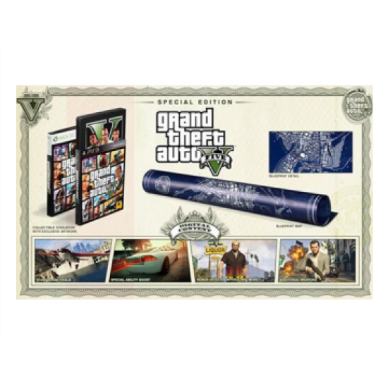 Grand Theft Auto 5 (GTA 5) Стілбук #49 | Xbox 360 - happypeople.com.ua