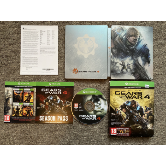 Gears Of War 4 Стілбук #339 / Xbox One - happypeople games