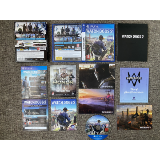 Watch Dogs 2 Deluxe Edition Стілбук #419 | PS4 - happypeople.com.ua