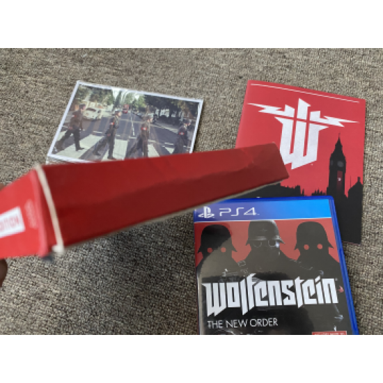 Wolfenstein The New Order Occupied Edition Стілбук #421 | PS4 - happypeople.com.ua