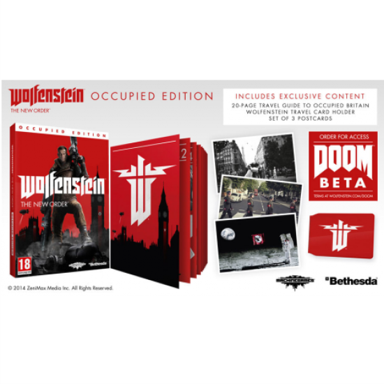 Wolfenstein The New Order Стілбук #322 | Ps4 - happypeople games