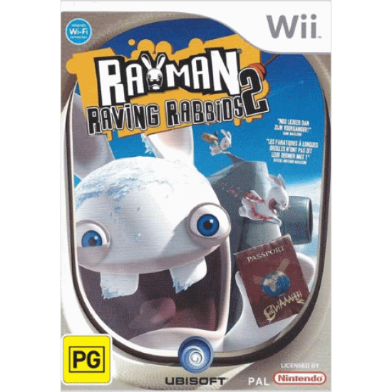 Rayman Raving Rabbids 2 | Wii - happypeople games