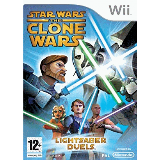 Star Wars The Clone Wars Lightsaber Duels | Wii - happypeople games