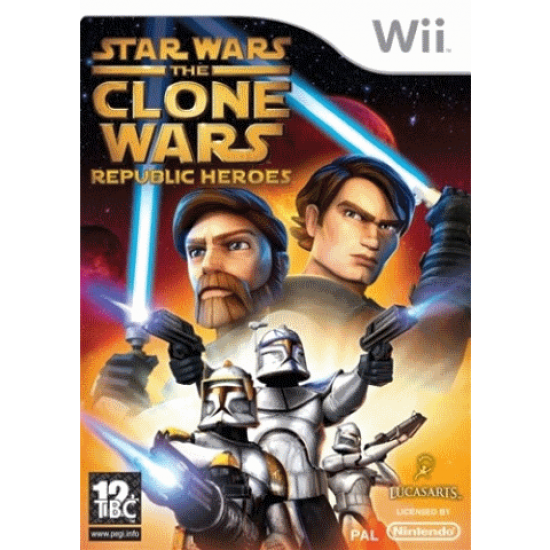 Star Wars The Clone Wars Republic Heroes | Wii - happypeople games