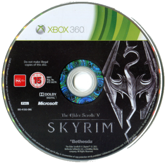 Skyrim (Тільки Диск) | Xbox 360 - happypeople games