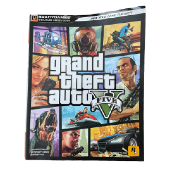 Grand Theft Auto 5 (GTA 5) Книжка Повне Проходження Гри Мануал | Games Art - happypeople.com.ua