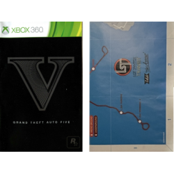 Grand Theft Auto 5 GTA 5 Мануал І Карта | Xbox 360 Art