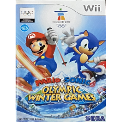 Mario And Sonic At The Olympic Winter Games PAL Мануал | Wii Art
