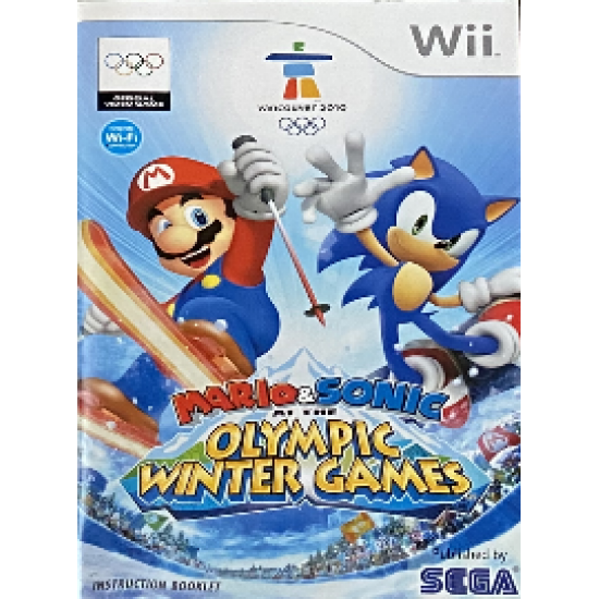 Mario And Sonic At The Olympic Winter Games PAL Мануал | Wii Art - happypeople.com.ua