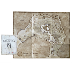 Oblivion The Elder Scrolls IV Мануал І Карта | PS3 Art