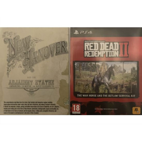 Red Dead Redemption 2 Карта І Мануал | PS4 Art - happypeople.com.ua