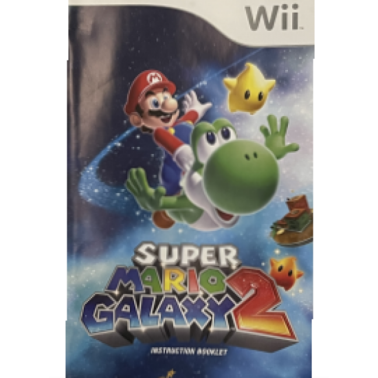 Super Mario Galaxy 2 Мануал | Wii Art - happypeople.com.ua